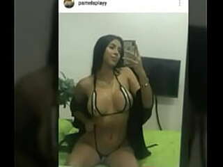 nice ebony shemale sucks dick and fucks hard