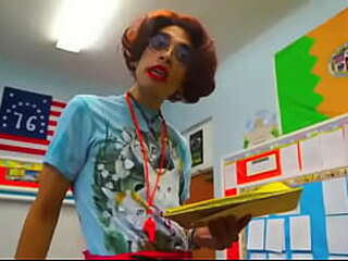 sexy shemale teacher everyone real hard and rough