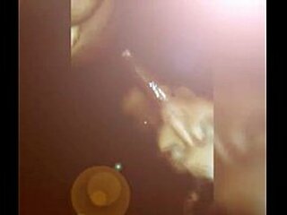 skinny shemale gets sucked by dude with locks