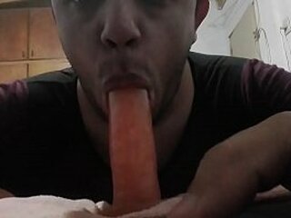 sexy ts champagne strokes her tranny cock