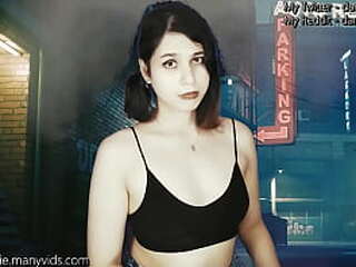 tranniesrus - huge shaft shemale fucked behind by black dick