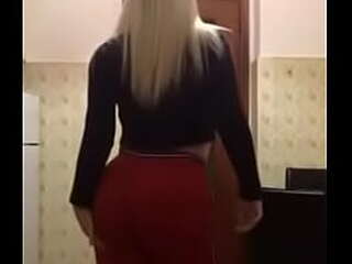 very hot, stunning, busty amateur shemale loves cumming