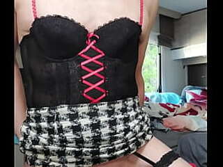 naughty trannies jerking off their dicks