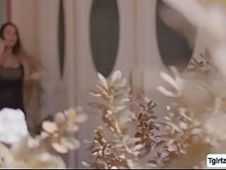 rakel rodrigues gets her tight ass pounded by fellow tgirl