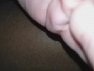 amazing brunette brazilian shemale slut stroking her cock