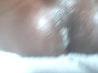 ebony tranny ass filled with cream - rose butts production