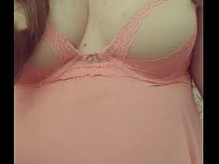 racy blonde shemale pryscilla dior stroking her curved shecock