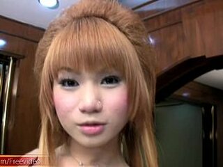 full video of feminine ladyboy teasing and tuggin girl shaft