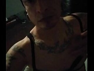 pretty blonde shemale getting her cock sucked