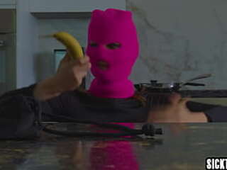 tranny thief caught and got fucked hard by black dude and naughty babe