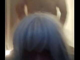 handcuffed shemale huge load after hand job