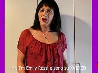 poppy asian ladyboy solo dick jerking in public