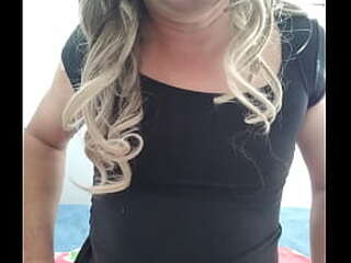 blonde shemale fucking blonde chick after blowjob