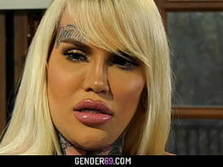 big tits tranny nadia love deepthroats and anal ride bbc