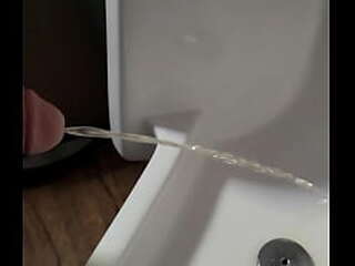 taylor diamond humiliates herself in a public restroom by licking a urinal