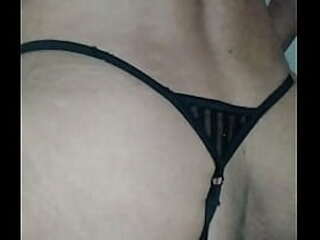 training pussyboy alone in home