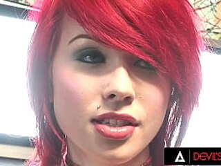 hot blonde shemale fucks young stud