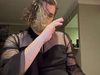 shemale trannies enjoy masturbating orgy outdoors