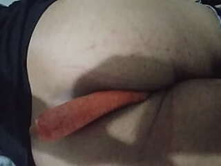 v41- sexy shemale cumming in lingerie