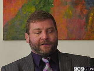 dirty big cock boss fucked horny shemale secretary asshole natalie mars