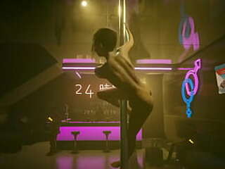 danny alexander scarlet cums on his feet