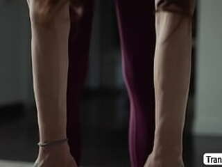 tgirl casey enjoys sucking her lovers dick