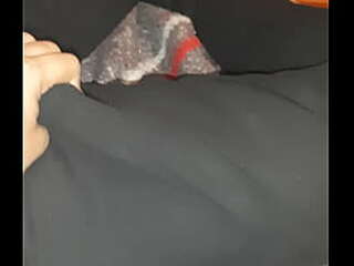 trans hottie gif strips in front of her date and wears a new dress