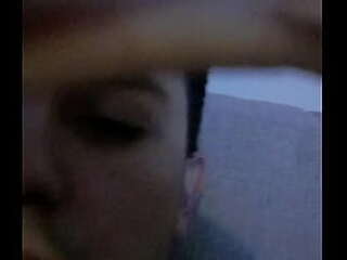 big dick shemale stroking her dick and getting sucked off