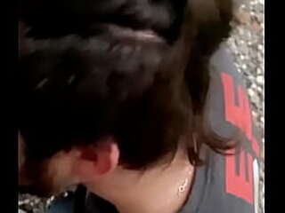 sissy white boy gets freaky in nature then gets plowed