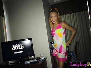 after dancing asian shemale dolla sucked big dick and rode big hard cock