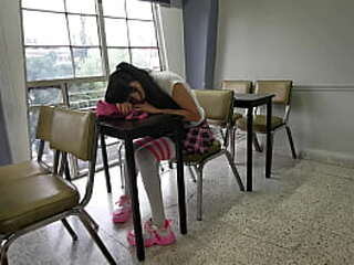 sissy fucked on the classroom