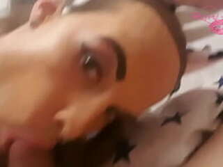 ebony shemale exposes her uncut black shecock and big boobs