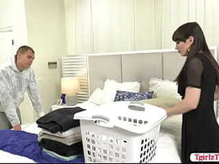 ts natalies satisfying cock sucking