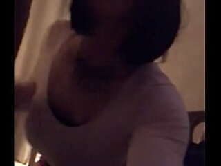 big tits babe alexia freira masturbates her tranny cock