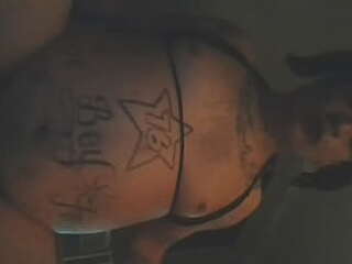 a solo masturbation session with tranny nikolly gaucha