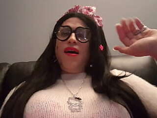 another video of me with clear glasses