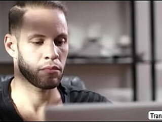 33 yo filipino ladyboy strokes her big balls and cock