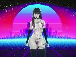 amateur ladyboy in six inch heels wanking