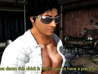 spencer gets double shemale anal trouble