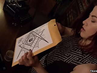 curvy ass ts author fucks journalist