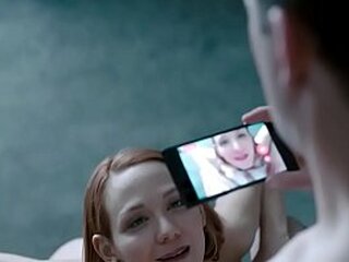 thai shemale alice with unshaven cock in the bathroom plays with sex toys