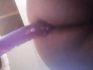 tight ass for trany and large dildo