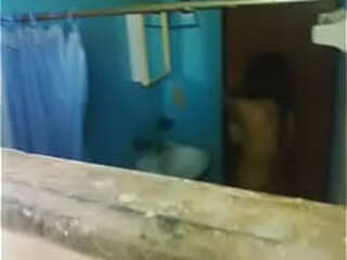 leggy glamour shemale stefany stripping and tugging her shecock