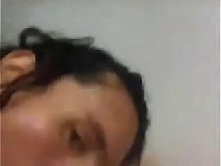 cleaning the cum from the sheets (was in my butthole)