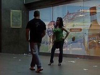 stunning latin tranny with big jugs has anal