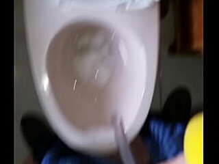 peeing like a male with my new sex toy