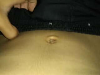 arab trans model jerks off her cock and masturbates hard