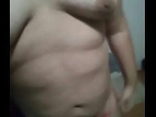 gorgeous tranny strips naked and jerks off outdoors