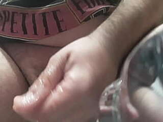 fleshy shemale with humongous cock penetrates pleasurable fleshlight