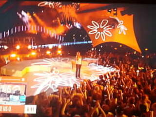 shemale cums intensely in the dark night